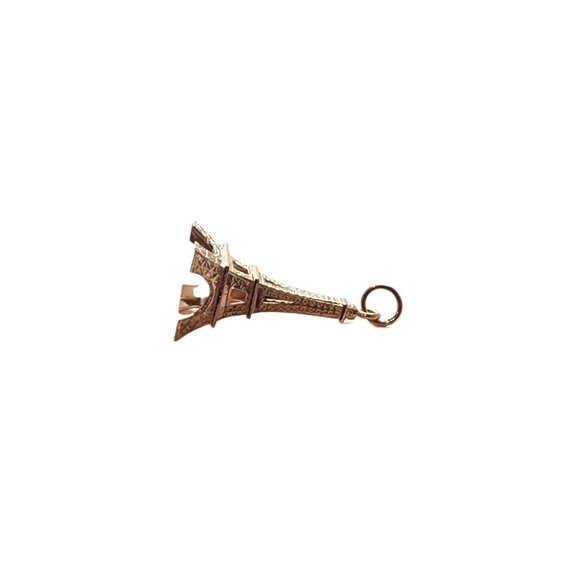 18 Karat Yellow Gold Eiffel Tower Charm #22783 - Picture 5 of 7